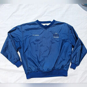 Vintage 2002 Y2K Baseball Blue Starter Warm Up V Neck Jacket - NAFA Men's  XL